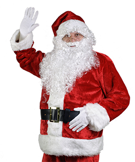kubrak Świętego Mikołaja, czerwony kubrak z futerkiem przy rękawie do stroju Świętego Mikołaja.